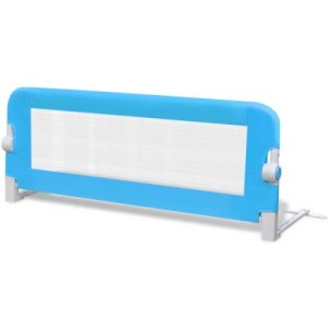 vidaXL Barrières de lit pour enfants 102 x 42 cm Bleu