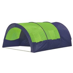 vidaXL Tent voor 6 personen polyester blauw en groen