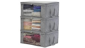Fantasy Supply 1, 2 or 3 anti-dust clothes storage boxes - 2 colours