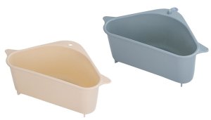 1 or 2 Multi-Functional Drain Storage Holders - 3 Colours