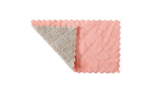 2 or 5 Dish-washing and Cleaning Cloths - 4 Colours