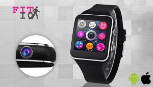 Fit-iQ A6S Smart Watch - Apple & Android Compatible