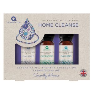 Aroma Home 100% Essential Oils - Home Cleanse - 3 x 9ml Bottles