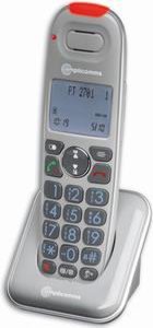 Amplicomms PowerTel 2701 Schnurloses Seniorentelefon LC-Display Grau (ATL1420876)