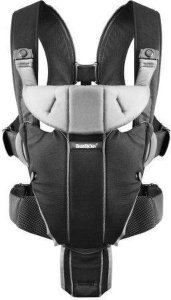 BabyBjörn Baby Carrier MIRACLE BLACK / SILVER