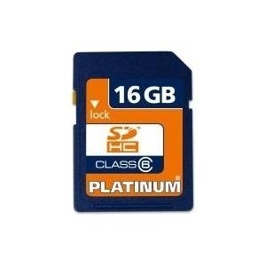 BestMedia Platinum - Flash-Speicherkarte - 16GB - Class 6 - SD (177113)