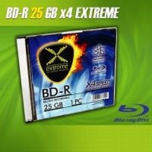 BluRay BD-R 4x 25GB Extreme - Slim Fall 1 pc (BDR0018)
