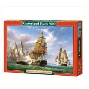 Castorland Puzzle - Sea Battle, 3000 (PC-300037)