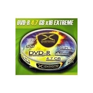 DVD-R 4.7GB 16xSpeed Extreme (Cake 10 Stück) (1166)