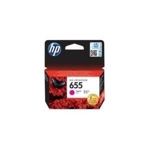 Hewlett-Packard HP 655 - CZ111AE - Druckerpatrone - 1 x Dye-Based Magenta - 600 Seiten - für Deskjet Ink Advantage 4615, Ink Advantage 4625, Ink Advantage 5525, Ink Advantage 6525 (CZ111AE)