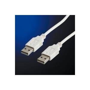 Secomp VALUE - USB-Kabel - USB (M) bis USB (M) - USB 2.0 - 80 cm - Grau (11.99.8908)