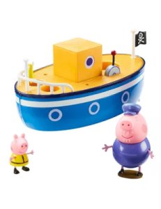 M&S Peppa Pig Unisex Boat Bath Toy (3-6 Yrs) - 1SIZE