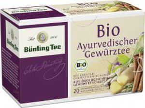 Bünting Tee Bünting bio ayurvedischer gewürztee