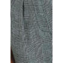 Duopindun Fashion womens pants high waist elastic drawstring button casual long trousers