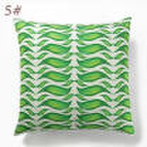 Home Cotton Car Bed Linen Waist Cushion Pillow Case Cover Leaves Flower 2019 New
