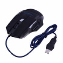 Gbtiger Minismile x4 6 botones 5500dpi usb ratón de juego óptico con cable ratones de juego retroiluminados
