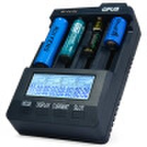 Opus BT - C3100 V22 Digital inteligente 4 ranuras LCD Cargador de batería para baterías de litio NiCd NiMh