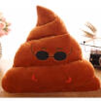 Duopindun Poop poo family emoji emoticon pillow stuffed plush toy soft cushion doll uk