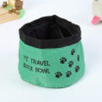 Port-A-Bowl Collapsible Travel Dog Food&Water Bowl