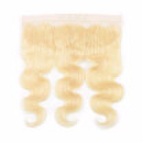 Precio al por mayor NamiHair Pure Blonde Color 613 13X4 Encaje Frontal Onda del cuerpo Remy Pelo Humano Ear to Ear With Baby Hair 10 -20