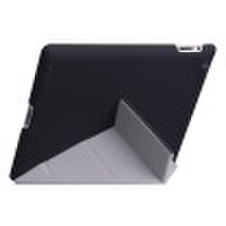 Qi Kai CINQUS YE300BK DuoY Versatile 360° Case Black For New iPad ipad2 ipad3
