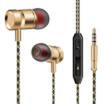 XY - J01 Metal Bass In Ear Headphones for Mobile Phone