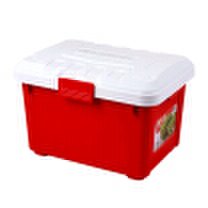 Citylong Plastic Storage Box Car Box Trunk Box Car Storage Box Car Storage Organizer Thicken 1 Pack Large Red 36L 6159