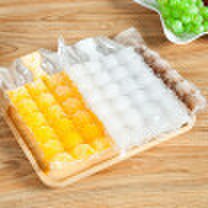 Disposable Ice Cubes Bags Frozen Ice Cube Tray Mold 10pcs