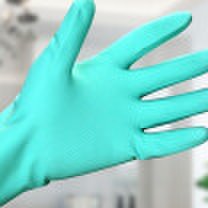 Fang grass special type velvet gloves medium portable household gloves cleaning kitchen dishwashing gloves