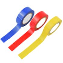 Fuxing FX502 PVC electrical insulation tape lead-free flame retardant electrical tape 19mm10m color 3 package red yellow blue