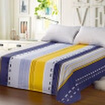 Ivy bedding home textiles single sheet single piece cotton cartoon single bed 1 bed bed Great Wall grid rhyme 152 210