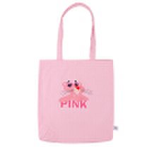 Joy Collection Miniso pink leopard canvas shopping bag pink