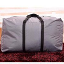Shouyou large moving bag waterproof Oxford cloth bag packing bag thick luggage bag storage bag JD-SN-21 dark gray 100L