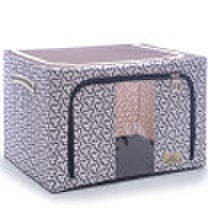 Space excellent products Oxford cloth storage box clothing storage box 66L koala beige