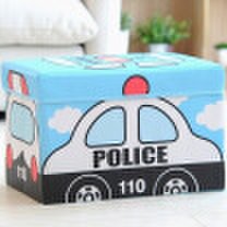 Joy Collection Space superior products super meng creative car modeling clothing toys storage stool large storage box a fitted 45l police car