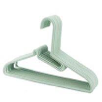 Joy Collection Youku wide shoulder slip collar hanger plastic drying rack no trace wet&dry dual-use military green 20 pack