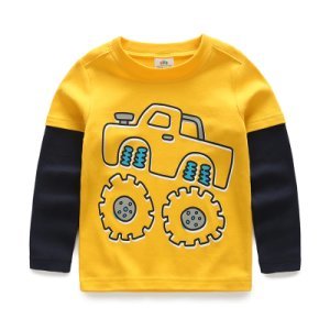 SUV Cotton Long-Sleeve Tee / Top for Baby & Boys