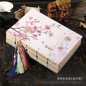 Tasseled Printed Notebook (S)