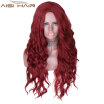 AISI HAIR 30 Long Wavy Colored Heat Resistant Synthetic Wigs For Black White Women