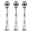 Braun Oral B EB18-3 Whitening Electric Toothbrush Head 3 Pack for D12 D16 D20 D34 D36 Series Toothbrush