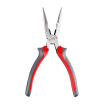 DELIXI ELECTRIC multi-function electrician needle-nosed pliers household sharp-nose pliers pointed pliers 6 inch 160mm
