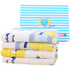 Elephant baby elepbaby baby urine pad baby cotton absorbent pad towel four thickening waterproof breathable urine pad 6 gift box sunshine bear