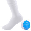 Four thousand kilometers of disposable socks travel socks compressed socks travel supplies small&easy to carry SW8001 men flat white