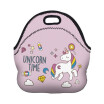 Girls Kids Unicorn Lunch Bag Neoprene Handle Nursery Thermal Bag Insulated