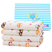 Like elephibaby baby baby pad baby cotton pad towel four thickening waterproof breathable urine pad 6 gift box small mushrooms
