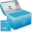 Momo moonlight blue box condom male ultra thin 002 Hyaluronic acid 30 bath ultra-lubricity bottle shallow condom a male tidiness supplies