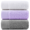 Joy Collection Sanli awati long-staple cotton a class towel 3 loaded 35 × 75cm cotton soft absorbent towel 120g strap lanyard beige peach pink silver gray