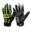 Joy Collection Spakct cool04b refers to the joint 2 on behalf of the bike gloves skull long finger riding gloves green l