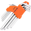 Worker bee WORKERBEE WS016-9G 9-piece set long ball head hex wrench L-type hex wrench screwdriver set