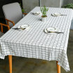 Yuan Yuan Jian Bai 130180 modern minimalist tablecloth Nordic IKEA style square coffee table cloth table cloth fabric fresh rectangular tablecloth